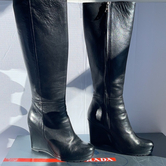 Pre-owned PRADA CALZATURE DONNA Boots - Picture 2 of 7